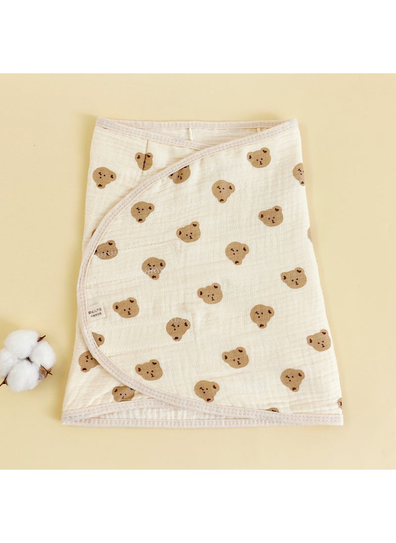 Generic Cotton Cartoon Baby Swaddle Wrap Bear Head style 