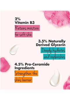 love beauty and planet Love Beauty And Planet Lotion - Moisturizing Rose Lotion + Vitamin B3, Natural Body Lotion for Women, Dry Skin Lotion Scented with Rose Extract, 16 Fl Oz (Pack of 2)  - Image 5