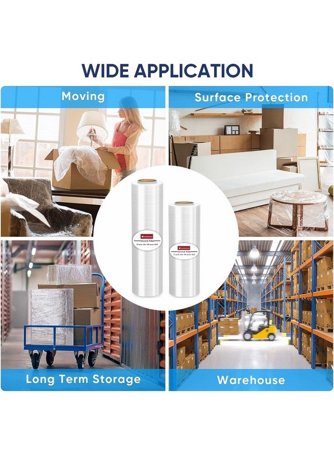 Cintrotech Biodegradable Wrapping Roll for Packing Material,12 Inch (300 mm), 100 Meter Length, Pack of 2, White - Image 5