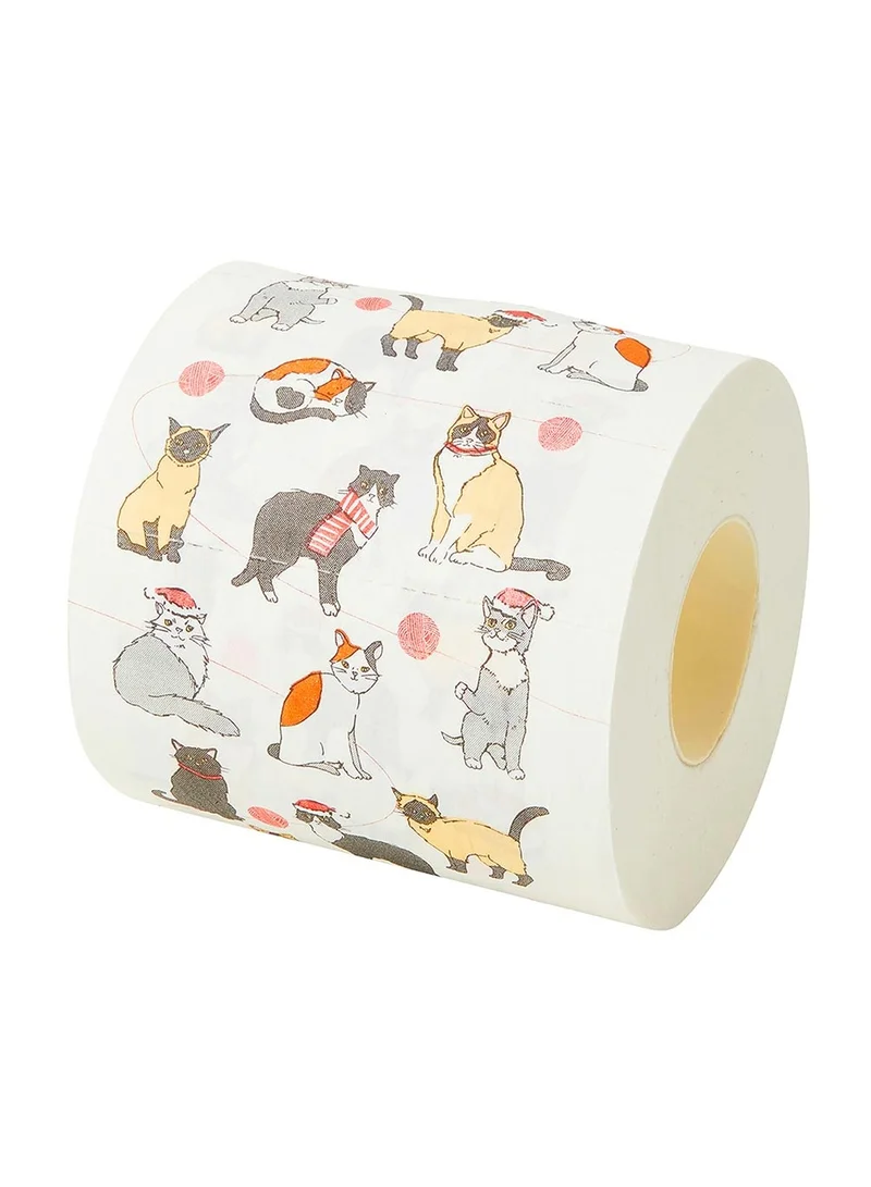 Talking Tables Christmas Cat Toilet Roll