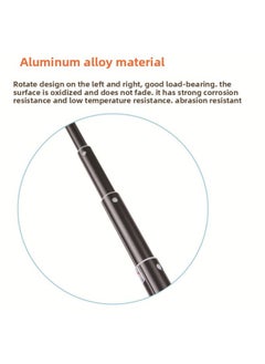 General Direct Aluminum Alloy Telescopic Rod Outdoor Live Selfie Stick Handheld Sports Camera Gopro Selfie Stick-Color:Black  - Image 3