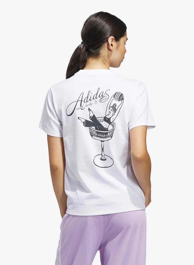 Adidas Mind Body & Spirit Graphic T-Shirt