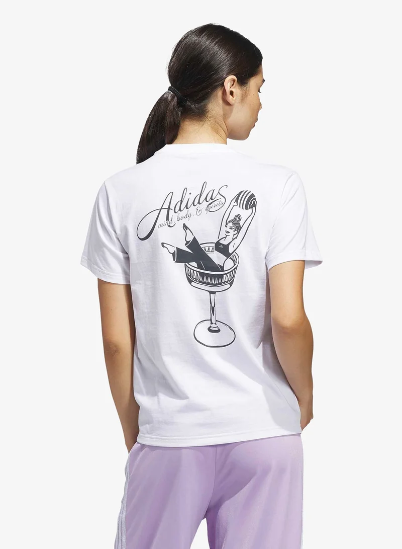 Adidas Mind Body & Spirit Graphic T-Shirt