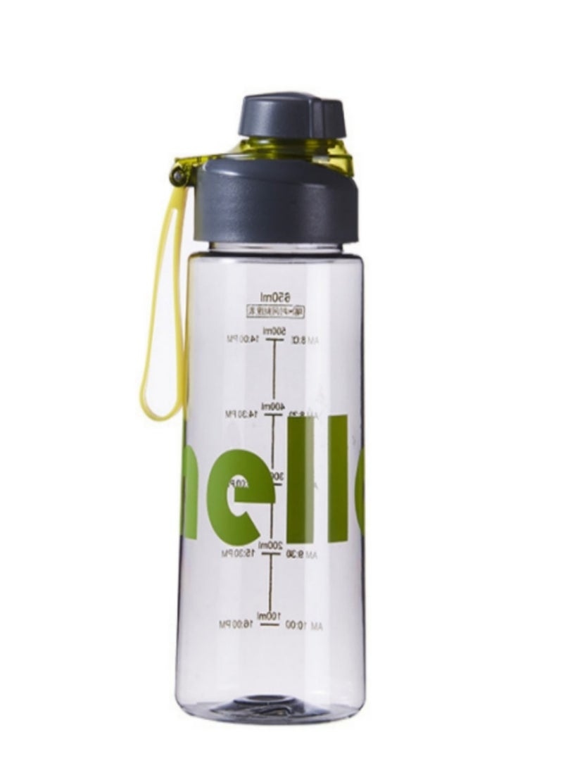 Hello 800ml Kids Water Bottle with Straw, Leakproof & BPA Free - Ideal School Water Flask for Boys and Girls with Carry Handle