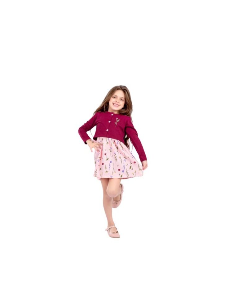 Summer dress with blazer for girls 