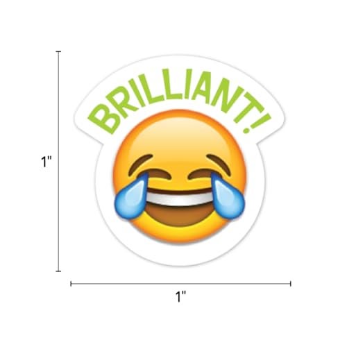 Creative Teaching Press CTP Emoji Fun Rewards Stickers, Emoji Stickers for Students, Set of 75, 1” x 1” Each (Creative Teaching Press 4143) - Image 3