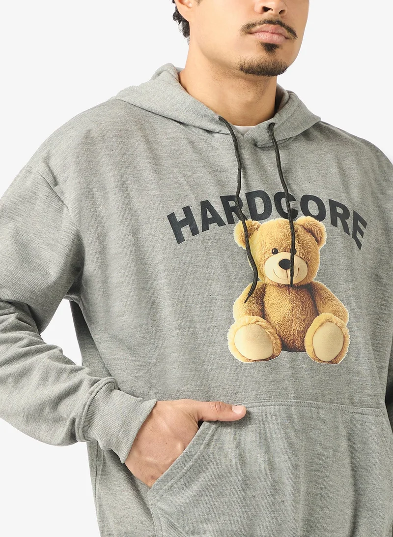 Seventy Five Graphic Print Hoodie
