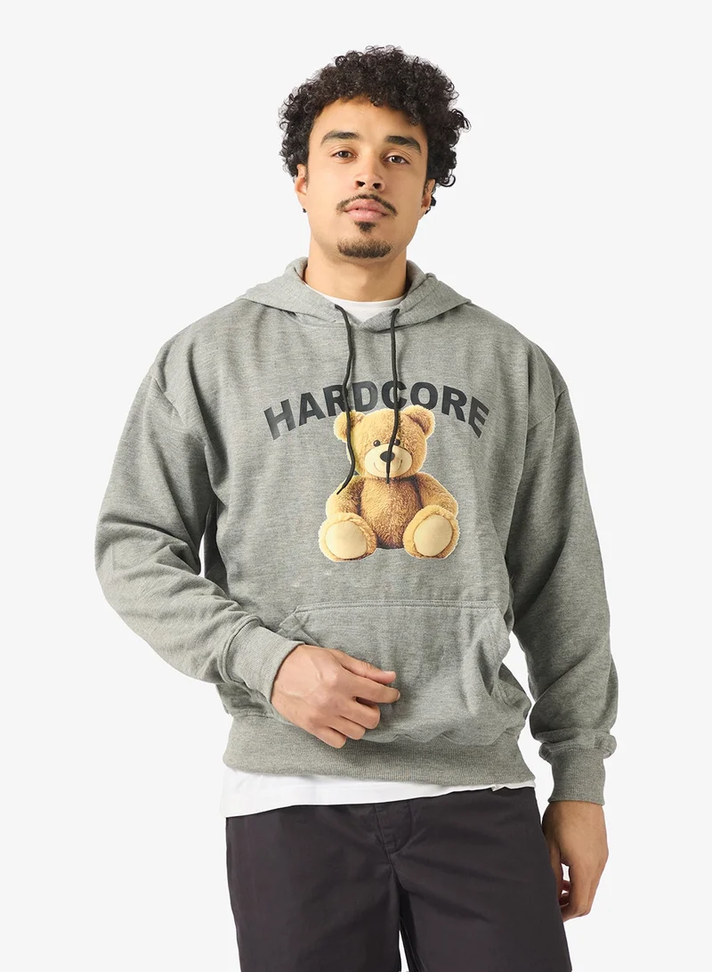 Graphic Print Hoodie