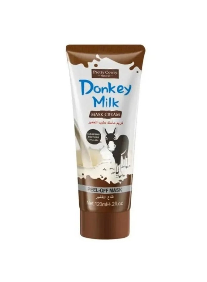 Natural Donkey Milk Mask Cream Cleansing and Soothing 120ml