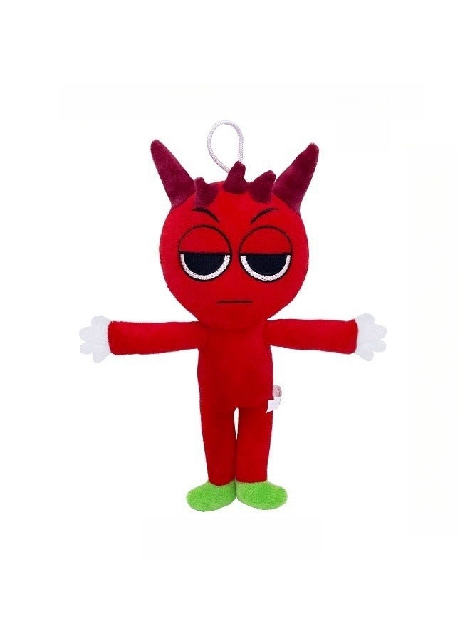 NIBEMINENT Sprunki Game Plush, Sprunki Toys Plush,Soft Stuffed Animal Pillow Doll Birthday Gifts for Adult Kids - Image 1