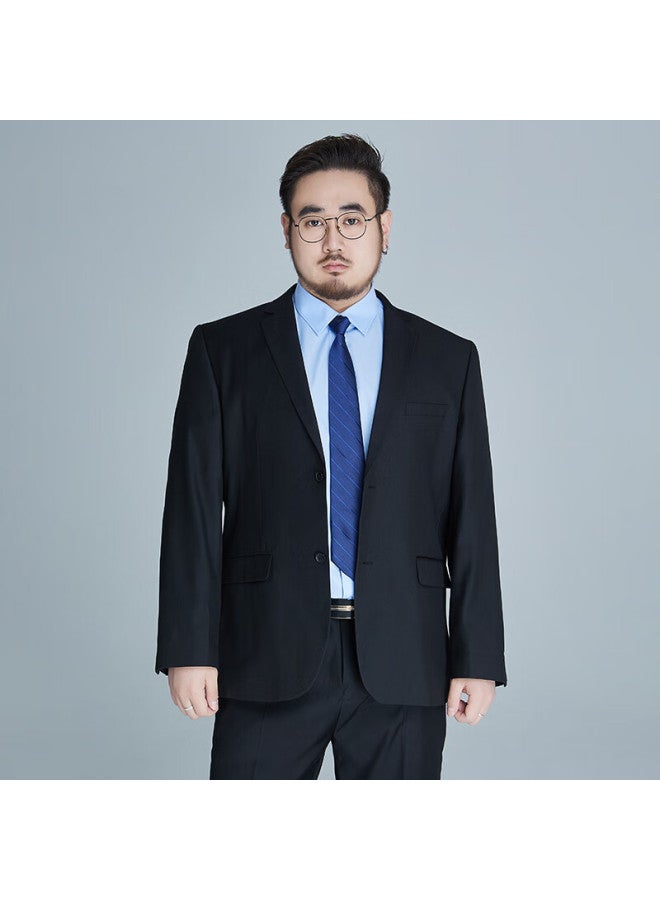Ayoupang بدلة Ayoo Plus Size للرجال، ملابس رسمية مهنية واسعة، جاكيت عمل، بدلة oversized لعروسين الزفاف، ملابس رسمية - Image 2