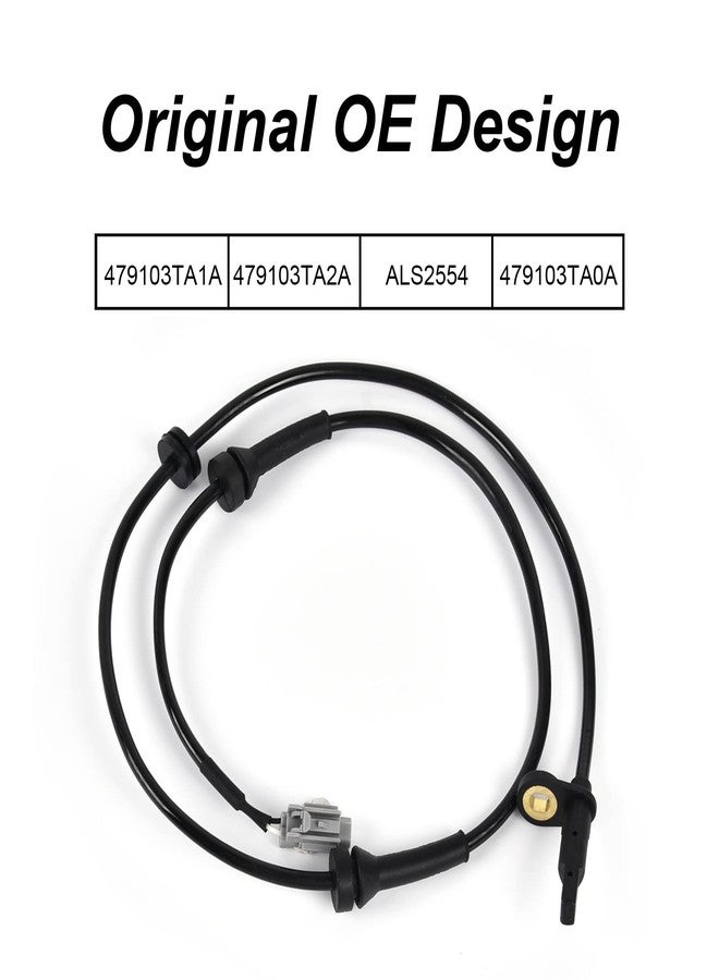 SPEEDWOW ABS Wheel Speed Sensor Front Left Right, Compatible with Nissan 2013-2020, Altima 2016-2020, Maxima, Seineca 47910-3TA1A 47910-3TA2A, 2013-2020 - Image 2