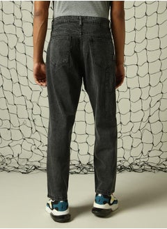 Hubberholme Men Black Jeans - Loose Fit for Ultimate Comfort and Style  - Image 5