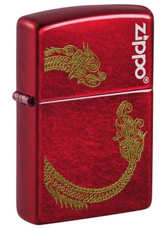 Ci411720 21063 Luxury Candy Apple Red Windproof Lighter