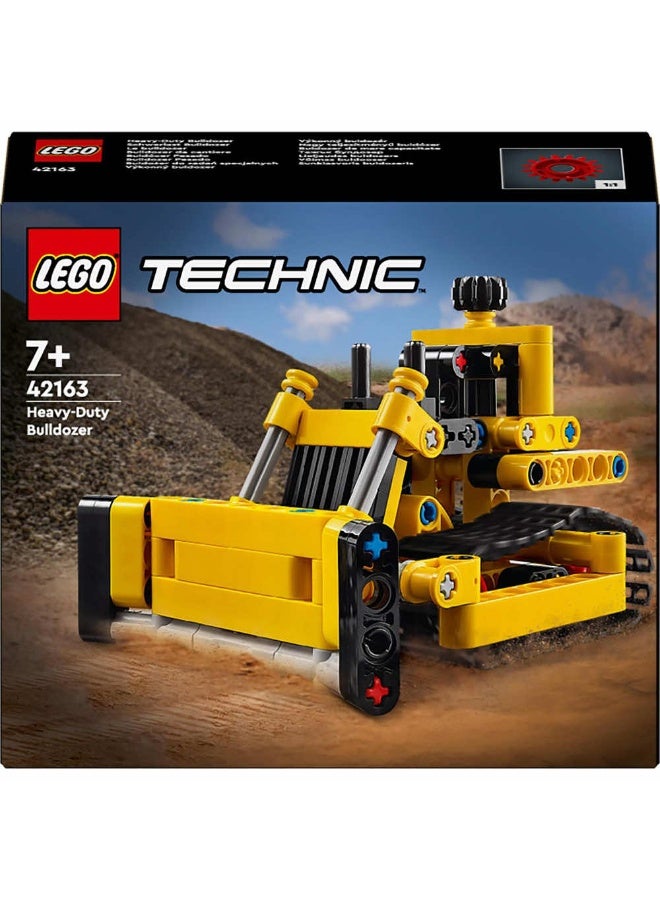 LEGO Technic Heavy-Duty Bulldozer 42163 Building Set (195 Pieces)  - Image 2
