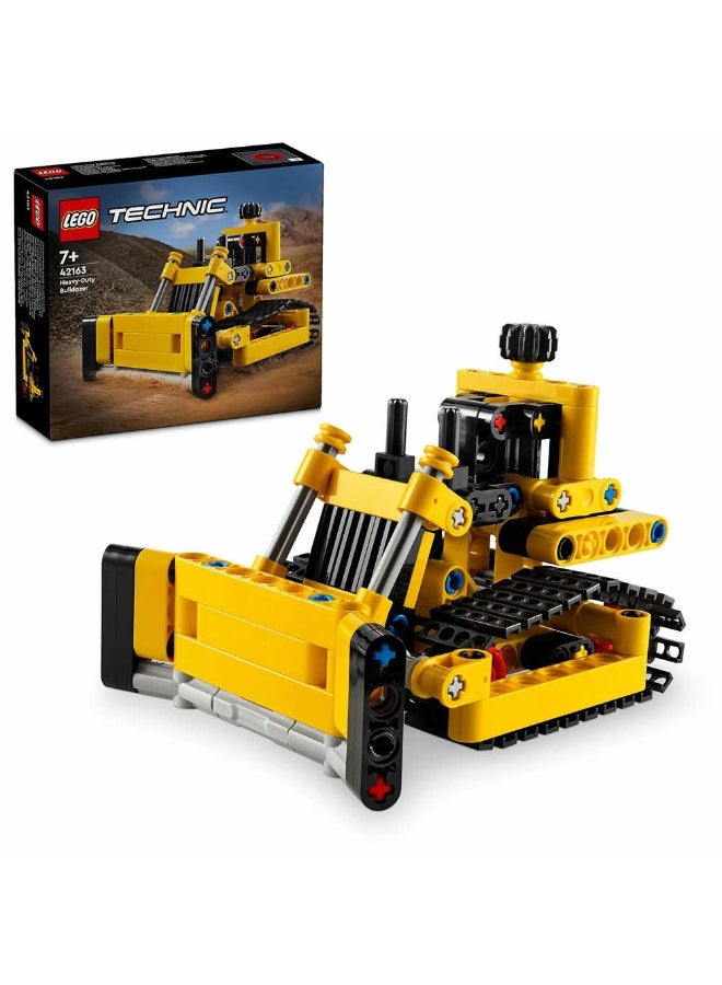 LEGO Technic Heavy-Duty Bulldozer 42163 Building Set (195 Pieces)  - Image 1