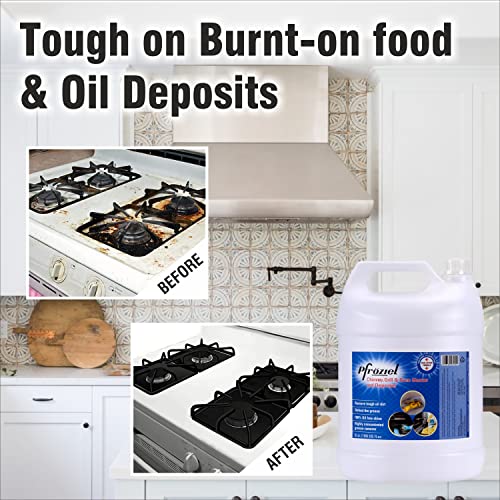 Pfroziel Chimney & Grill cleaner (5 ltr) Removes grease/oil/stain from chimney tawa, oven, Gas stove, Griddles, Exhaust fan I Non Flammable - Image 5