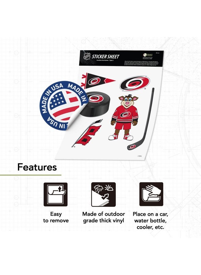 Carolina Hurricanes Team Nhl National Hockey League Sticker Vinyl Decal Laptop Water Bottle Car Scrapbook (Type 2) - pzsku/Z77760E232EBA6588E7F9Z/45/_/1697460063/9d9e3218-a6ca-45b3-9f40-63a52279f446