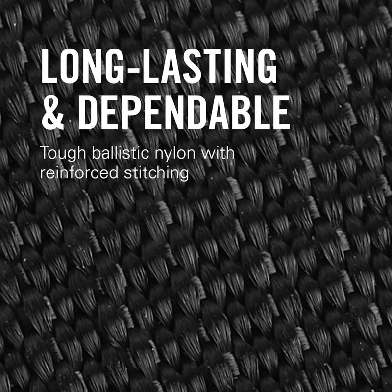 LEATHERMAN, Premium Nylon Snap Sheath, Fits 3.25â€ to 4.5â€ Multi-Tools, Black, Large - Image 2