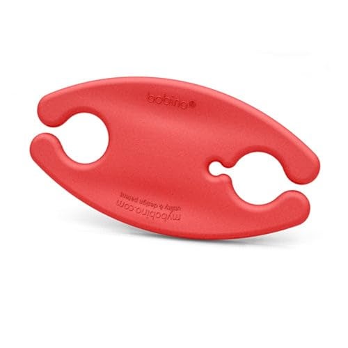 Bobino Cord Wrap - Medium - Red - Stylish Cable and Wire Management/Organizer - Image 1