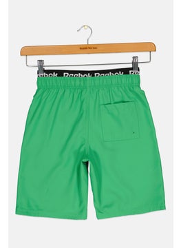 Reebok Kids Boy Sportswear Fit Outdoor Shorts, Green  - Image 2