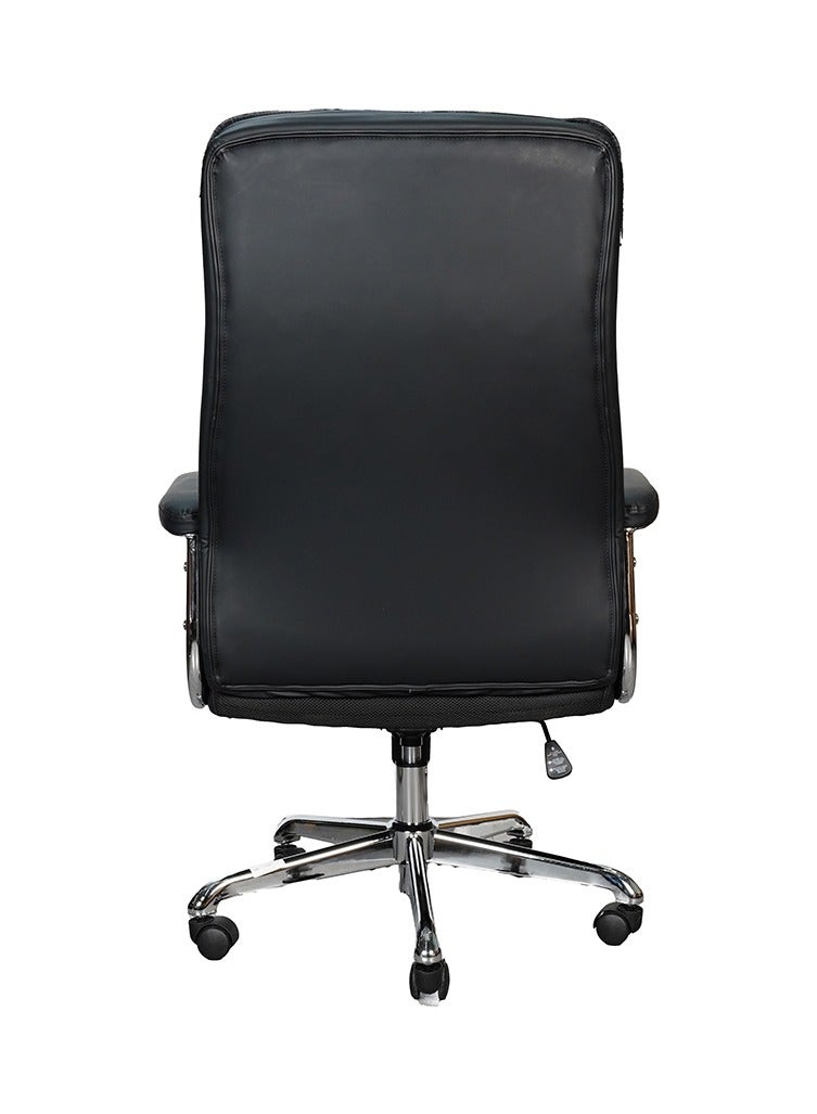 HUIMEI كرسي مكتب عالي الظهر Huimei EQ-5183-A باللون الأسود - Image 4