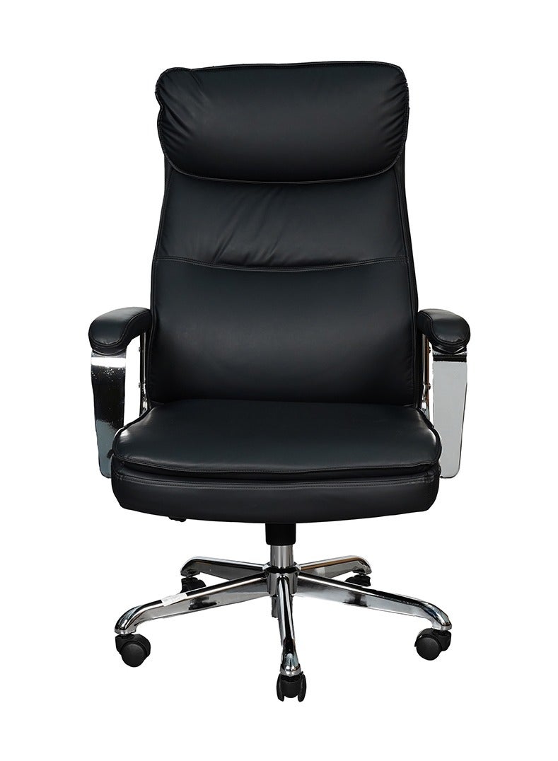 HUIMEI كرسي مكتب عالي الظهر Huimei EQ-5183-A باللون الأسود - Image 1