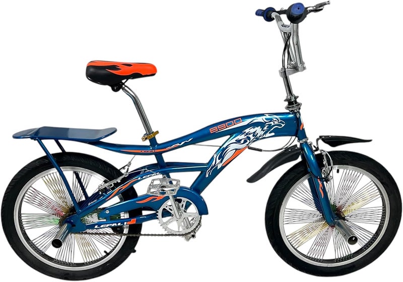 ALBADER Cobra Bike For Boys, Cobra 20-Inch Size, Mountain Bike With Dual Disc Brake & Adjustable Seta, Two Seats Bicycle, bike With Comfortable & Adjustable handlebar, Mountain Bike Design - Image 1