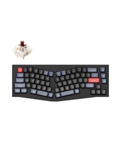Q8-C2 QMK Custom Mechanical Keyboard Fully Assembled Gateron G Pro - Brown Switch RGB