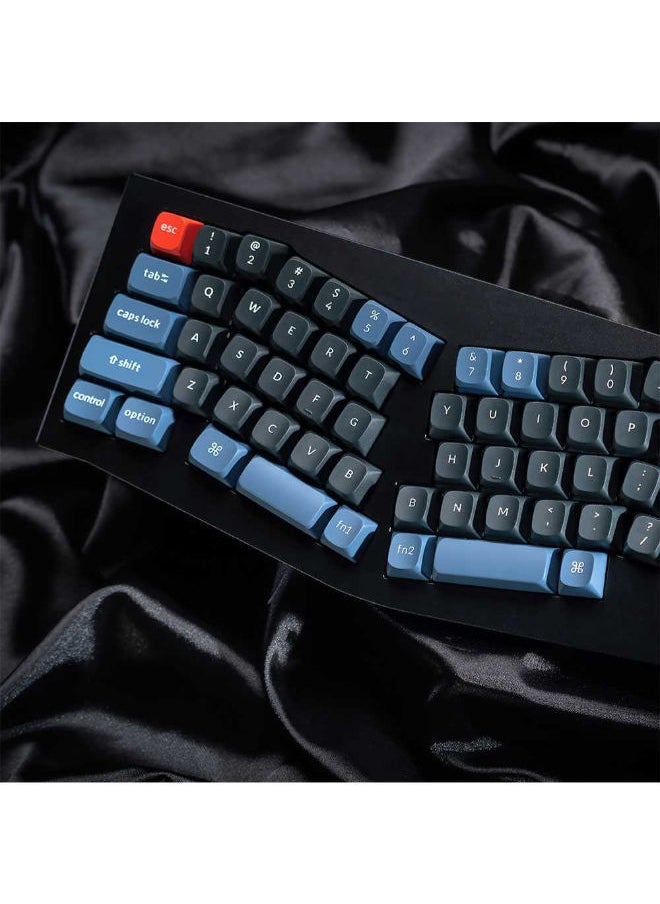 Keychron - Q8-C2 QMK Custom Mechanical Keyboard Fully Assembled Gateron G Pro - Brown Switch RGB - Image 1