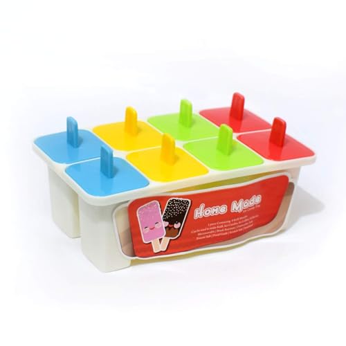 PUTHAK Home Made Ice Candy Tray, Kulfi Maker Mould, Ice Cube Tray, Ice Cream Mould, Gola Maker, Food Grade Plastic, Freezer Safe, BPA Free Mould for Children Return Gift - Image 1