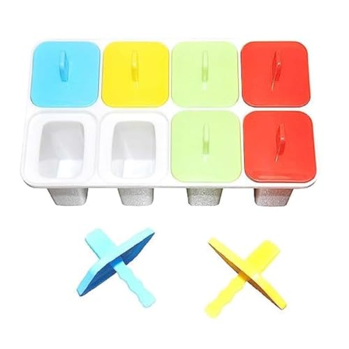 PUTHAK Home Made Ice Candy Tray, Kulfi Maker Mould, Ice Cube Tray, Ice Cream Mould, Gola Maker, Food Grade Plastic, Freezer Safe, BPA Free Mould for Children Return Gift - Image 3
