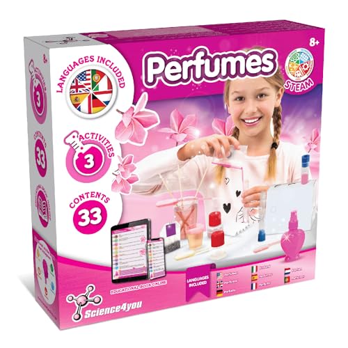 Science4you Perfume Making Kit for Girls and Boys Make Your Own Perfumes for Kids Scientific Kit Creative Experiments and Activities Stem Toys and Games Gifts for 8 Year olds Kids - Image 1