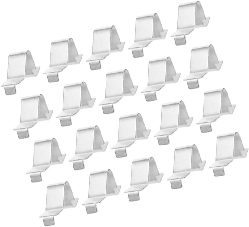 Heavy Duty Shelf Clips 3cm x 2cm x 1.4cm for Cabinet Bookcase Shelving Support Hardware - Image 1