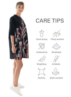 Bernessi 2025 Simple Casual Dress SHOJA for Women S/M L/XL Sizes, Everyday Summer Stylish Ladies Dress with Sleeves for Mix Style Home Party Walk Beach  - Image 5