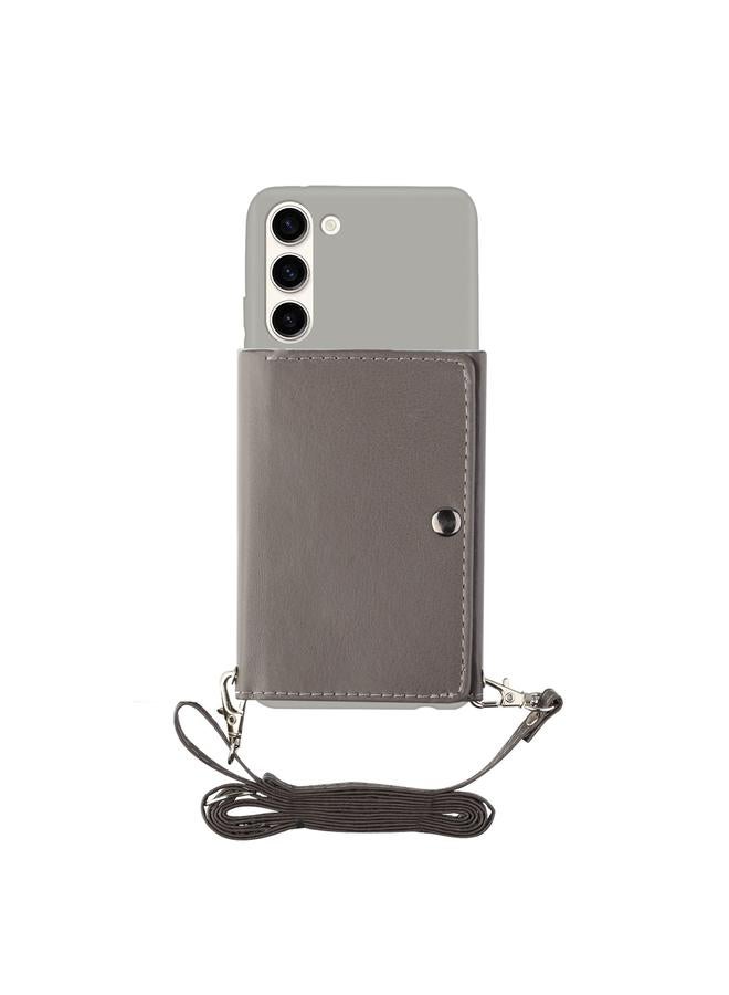 S-TOP Case For Samsung Galaxy S23+ 5G Crossbody Lanyard Wallet Card Bag Phone Case - Image 2