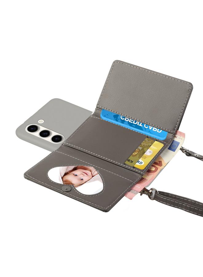 S-TOP Case For Samsung Galaxy S23+ 5G Crossbody Lanyard Wallet Card Bag Phone Case - Image 3