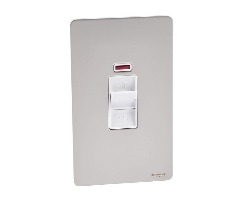 Schneider Electric Ultimate 2-Pole Switch - Pearl Nickel - Image 5