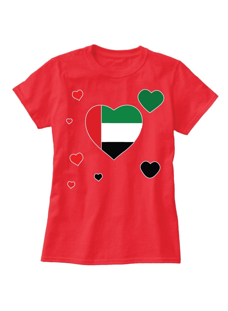 UAE Adult Womens T-Shirt - Gift for Friends and Family - Image 3