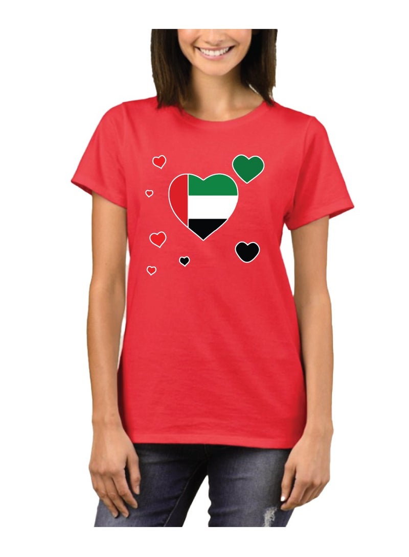 UAE Adult Womens T-Shirt - Gift for Friends and Family - Image 1
