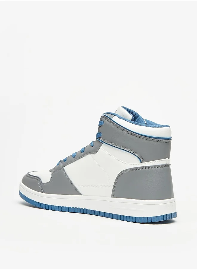 Kappa Men's Lace-Up High Top Sneakers