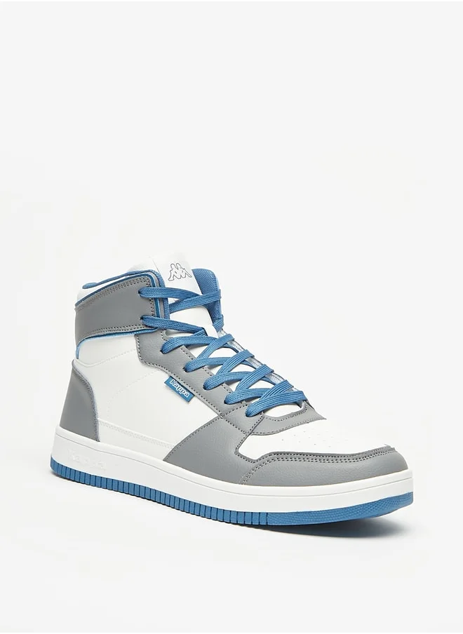 Kappa Men's Lace-Up High Top Sneakers