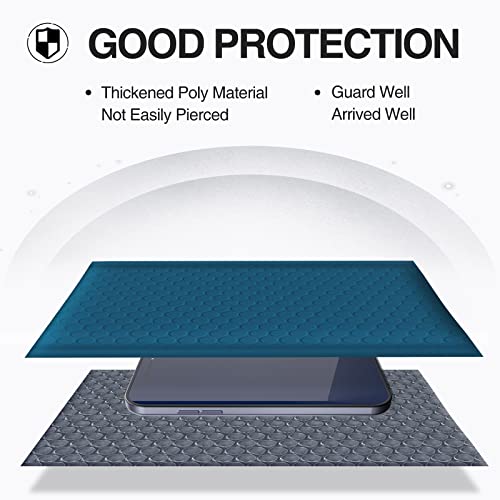 UCGOU Bubble Mailers 4x8 Inch Navy Blue 50 Pack Usable Size 4x7 Padded Envelope Small Business Mailing Packages Self Seal Adhesive Waterproof Boutique Shipping Bags for Jewelry Makeup Supplies #000 - Image 5