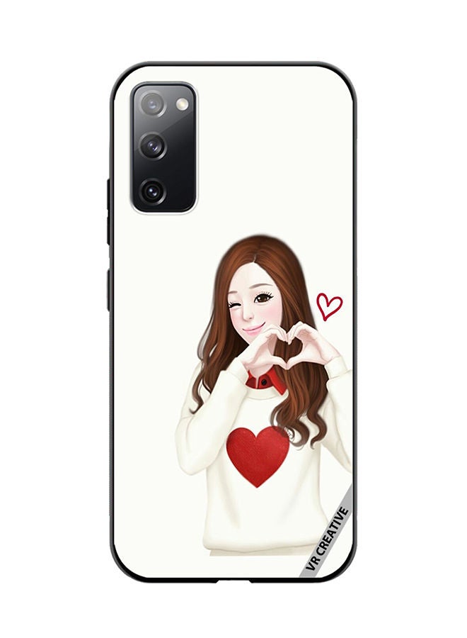 VR CREATIVE Protective Case Cover For Samsung Galaxy S20 FE 5G Lucy Design Multicolour - Image 1
