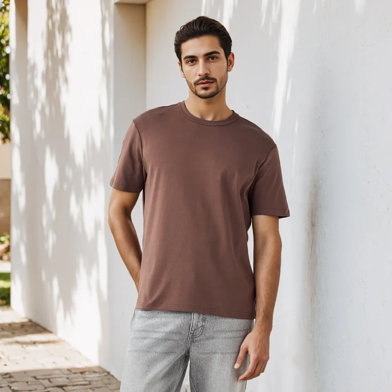سبلاش فيڤ Relaxed Fit Crew Neck T-shirt
