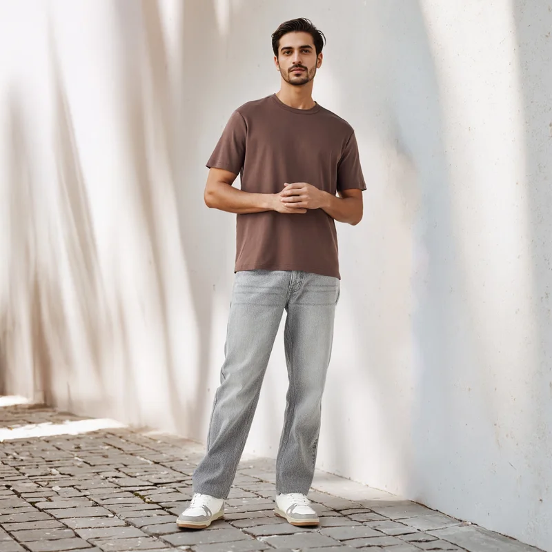 سبلاش فيڤ Relaxed Fit Crew Neck T-shirt