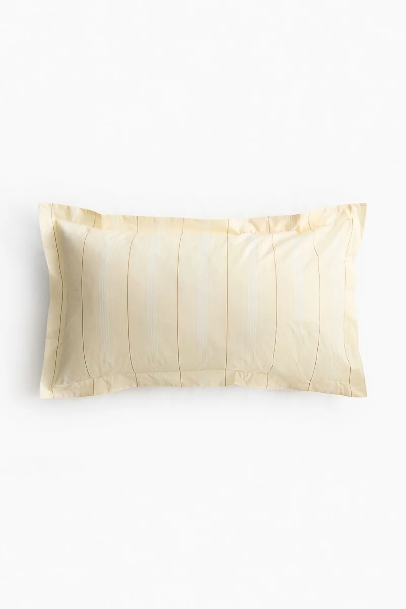 H&M Cotton percale pillowcase