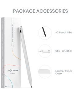 TinyMoose Active Digital Stylus Pen for Microsoft Surface Pro/Book/Laptop/Go - With Precise Pressure Sensitivity, Palm Rejection & Tilt Sensitivty  - Image 2