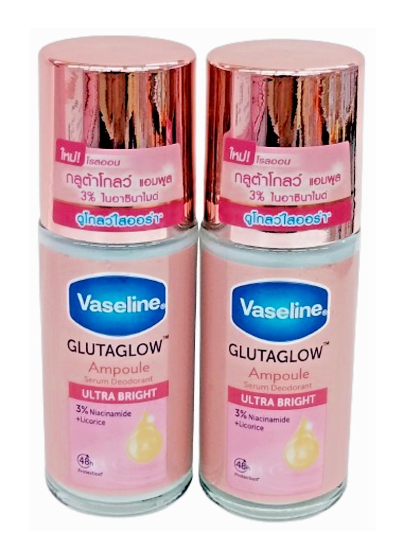 Vaseline Ampoule Deodorant Ultra Bright & Vaseline Dry Serum Deodorant Ultra Bright - Image 3