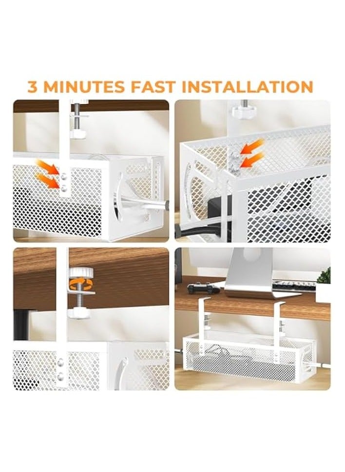 erorex Cable Concealer Cord Hider Raceway Kit on Wall 10 Pcs - Upgraded Cable Cover with Connectors and Adhesive Strip– Premium Paintable Wire Cover for TV, Cable Raceway for Home Office (20x10mm) - Image 4